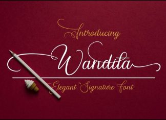 Wandita Script Font