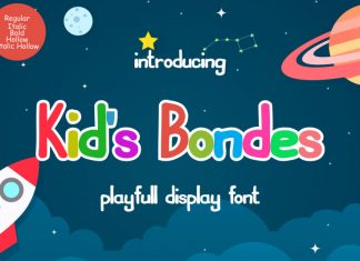 Kids Bondes Font