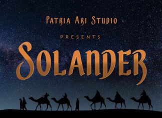 Solander Display Font