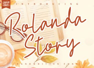 Rolanda Story Handwritten Font