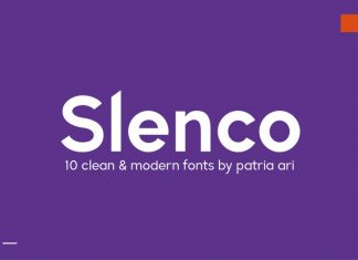 Slenco Sans Serif Font
