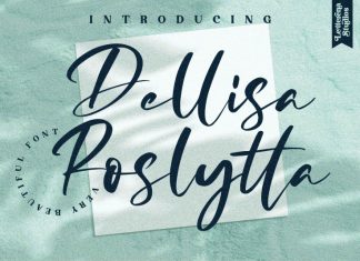 Dellisa Roslytta Script Font