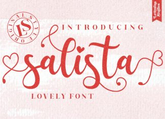 Salista Script Font