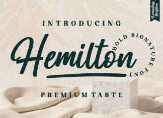 Hemilton Script Font
