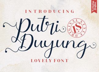Senja Mentari Calligraphy Font Befonts Com
