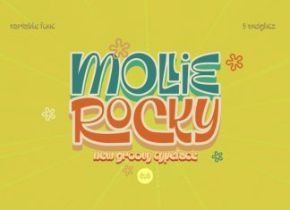 Mollie Rocky Display Font