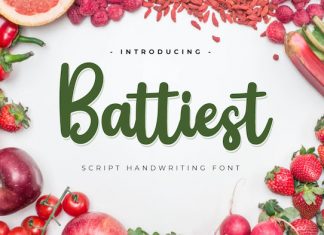 Battiest Script Font