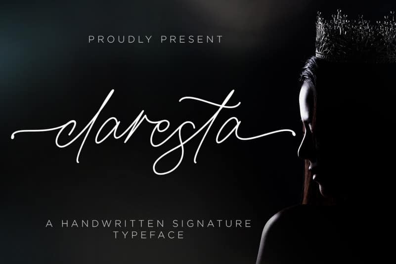 Claresta Handwritten Font