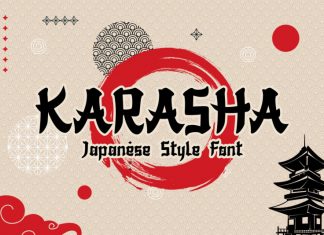 Karasha Display Font