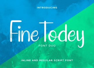 Fine Todey Display Font