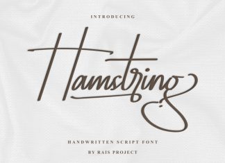 Hamstring Script Font