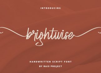 Brightwise Handwriting Font