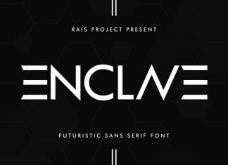 ENCLAVE Display Font