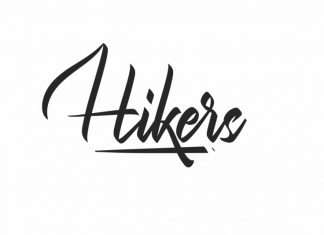 Hikers Calligraphy Font