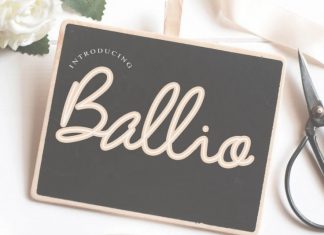 Ballio Handwritten Font