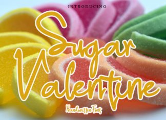 Sugar Valentine Handwritten Font