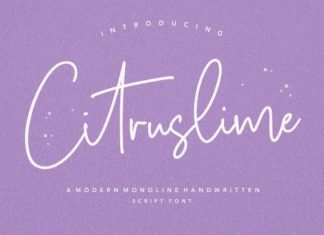 Citruslime Font