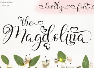 Magdolina Calligraphy Font