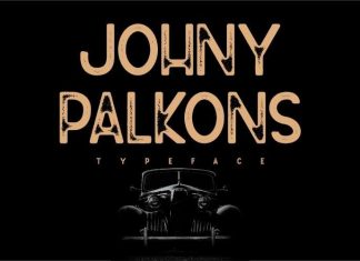 Johny Palkons Display Font