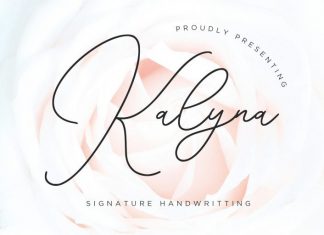 Kalyna Handwritten Font
