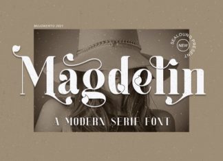 Magdelin Serif Font