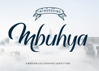 Mbuhya Script Font
