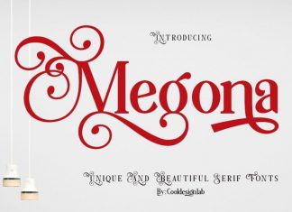 Megona Serif Font