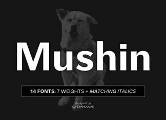 Mushin Sans Serif Font