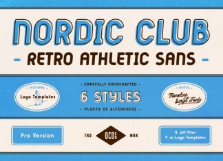 Nordic Club Sans Serif Font