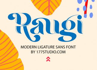 Raugi - Ligature Sans Serif Font