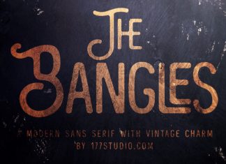 The Bangles - Vintage Font