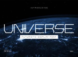 Universe Display Font