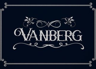 Vanberg Display Font