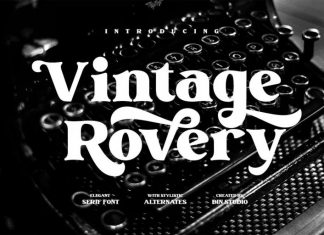Vintage Rovery Serif Font