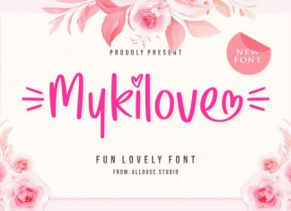 Mykilove Display Font