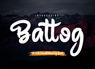 Battog Script Font