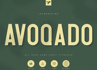 Avoqado - Sans Serif Font