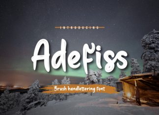 Adefiss Script Font
