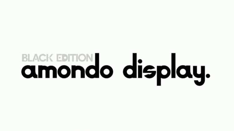 Amondo Sans Serif Font