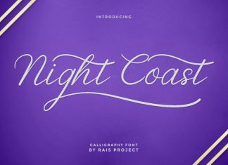 Nightcoast Script Font