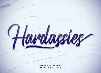 Hardassies Script Font