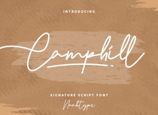 Camphill Handwritten Font