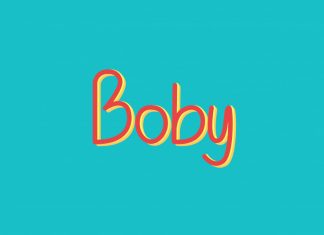 Boby Display Font