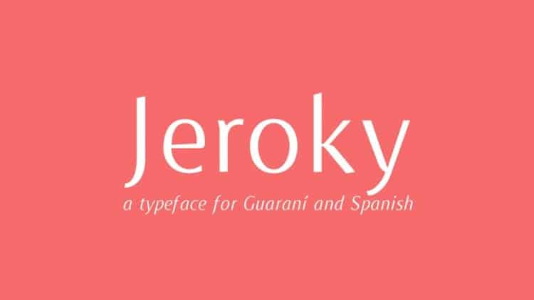 Jeroky Sans Serif Font