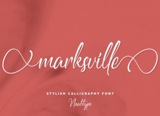 Marksville Calligraphy Font