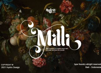 Milli Display Typeface