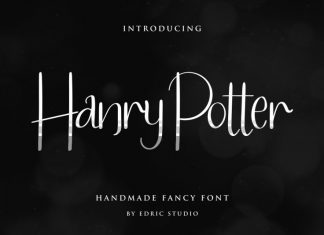 Hanry Potter Handwriting Font