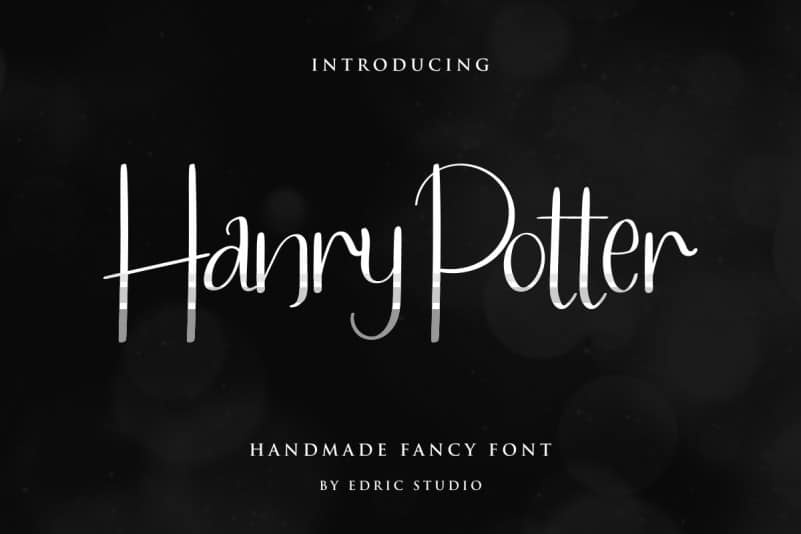 Hanry Potter Handwriting Font
