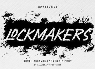 Lockmakers Brush Font