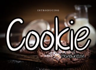 Cookie Display Font